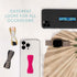 LOVEHANDLE Phone Grip Solid Magenta Color - Universal Phone Strap and Grips for Back of Phone - Convenient Cell Phone