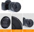 K&F Concept 40.5mm Lens Cap - 9-in-1 Center Pinch Lens Cover + Anti-Loss Keeper Leash + Microfiber Cleaning Cloth for
