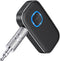 COMSOON Bluetooth AUX Adapter for Car, Noise Reduction Bluetooth Receiver for Music/Hands-Free Calls, 16H Battery Life,
