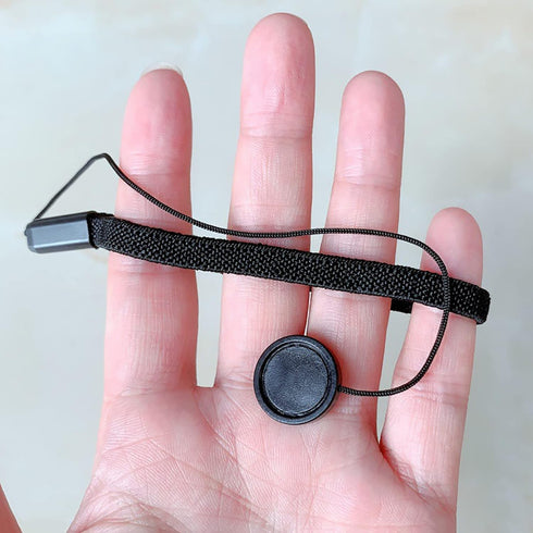 hejhncii 5PCS Lens Cover Rope DSLR Lens Cap Holder Belt Nylon Keeper Anti-Lost Wrist Strap Cord String Leash for SLR