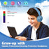 SIMOLIO Kids Headphones Wired for School, 85dB 94dB 104dB Volume Limited, Foldable & Adjustable, Stereo Over Ear