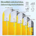 Jnbasdffb 7.2 Abstract Yellow Grey Wedding Arch Cover, Stretchy Spandex Arch Backdrop Stand Covers FT, Simple Oil