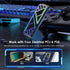 WAVLINK 880X NVMe Heatsink, M.2 Heatsink for 2280 NVMe/SATA SSDs, High-Performance Cooler, Aluminum Alloy, Dual Thermal