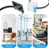 200pcs 3/4" 3M Back-Glue Self Adhesive Black Strong Cable Zip Tie Mounts with 8" Ties, Screws, UV Protection Outdoor