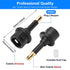 Togconn (3.5mm 2 Pack, 3.5mm Toslink to Mini Toslink Jack) Audio Adapter Toslink Female to Jack Mini Male S/PDIF