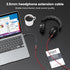 MOSWAG 3.28FT/1Meter 3.5mm Extension Cable, Audio Male to Female Stereo Extension Adapter, Nylon Braided Cord for