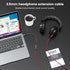 3.5mm 26.24FT/8M MOSWAG Extension Cable Audio Male to Female Stereo Extension Adapter Nylon Braided Cord Compatible