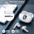 Wireless Earbuds, 2024 HiFi Stereo Headphones with 4 ENC Noise Canceling Mic, 42H Playtime, Bluetooth 5.3, White