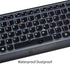 CaseBuy Keyboard Cover for Lenovo 510 Wireless Keyboard - GX30N81775, Black Protector Skin
