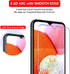 Romuto 3+3 Pack Samsung Galaxy A14 5G Screen Protector, 9H Tempered Glass, Ultra HD, Scratch Resistant, Easy Install.