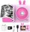 Kids Instant Print Camera, 1080P Toddler Camera That Prints Photos, Gifts for Girls Age 3-12, Pink