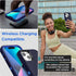 AICase Heavy Duty Rugged Case for iPhone 13/14 (6.1") with Glass Screen Protector, Shockproof & Dustproof.