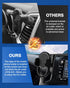 Autorder Custom Fit Car Phone Holder for 2020-2025 Toyota Highlander Accessories, 12.3" Screen Cell Phone Mount,