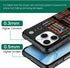 CARLOCA 17 for iPhone Pro Compatible with Magsafe Case Design for Girl Boy Shockproof Magnetic Charge Hard PC Back Case