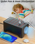 USB Charging Station, 25 Port 125W (25A), Travel Desktop Rapid Charger, Multi Ports Fast Charging Station for Devices