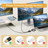 6FT, USB3.0 /3A USB to USB Cable Male to Male A to A USBA to USBA, USB-A to USB-A,Double Sided Data Transfer Charging