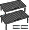 BONTEC Monitor Stand 2 Pack Height Adjustable Metal Riser with Pen Holder,