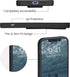LAUDTEC Silicone Kickstand Case for iPhone 12/12 Pro, Flexible Soft Liquid Silicone Cover with Metal Hand Strap (Black)