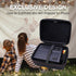 LTGEM Hard Case for ELEPHAS Mini WiFi Projector 2023 Upgraded(Inside: 9.8"x7"x3.5")