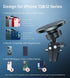 XooFly Magnetic Car Mount Holder, Portable Device Mount for iPhone 15, 14, 13, 12 Pro Max Mini Plus