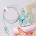 CameCosy DIY Phone Charger Cover Storage Sets, USB Earphone Wire Saver Cable Organizer with Travel Storage Bag, Soft