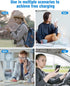 A.S Magnetic Charging Cable, Magnetic Type C Fast Charging Data Sync Cable for Micro USB, USB C, i-Product Smartphones
