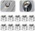 ledmomo 1/4" to 3/8" Camera Tripod Thread Adapter Convert Nut Screw Adapter (10PCS)