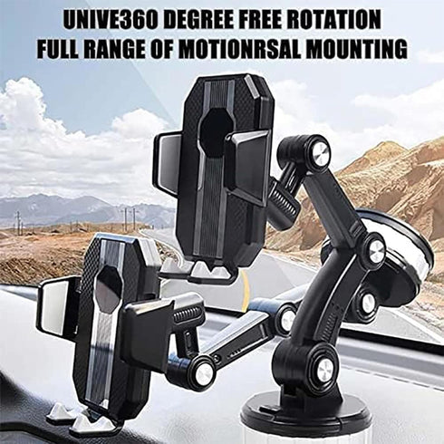 Acssart Car Phone Holder, Awishday Phone Mount for Car, Super Adsorption Center Console Stack Holder
