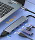 vienon 4K@60Hz, 100W 5Gb USB C Hub, USB C to HDMI Adapter USB Type C Adapter Dongle with PD, USB-A &C Ports, Docking