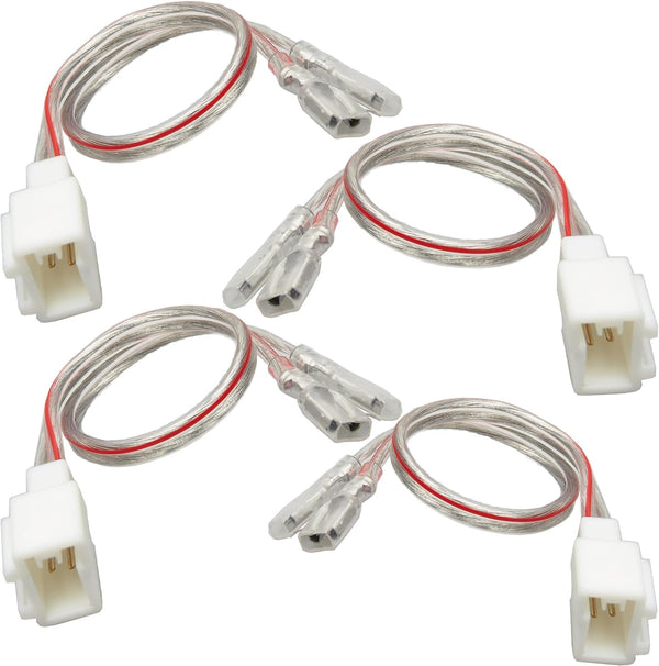 Dash Tweeter Speaker Wiring Harness Connector Adapter for Hyundai 2005-2020, KIA 2011-2021 Aftermarket