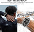 Ultra Look - Fullife 2 in 1 Compatible with Apple Watch Case Series 6 44mm, Waterproof Screen Protector, Front & Back
