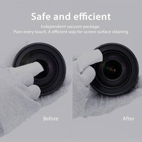 VSGO Professional Cleaning Kit, Lens Cleaning Pen, Full Frame and APS-C Sensor Cleaning Swabs, Air Blower, Cloth