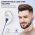 UrbanX R2 Wired in-Ear Headphones with Mic for Samsung Galaxy Tab A 8.0 (2019), Tangle-Free Cord, Noise Isolating