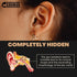 Mini Hidden Spy Earphone - Wireless Earpiece Headset Microphone Detection