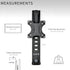 VIVO Black Office Cubicle Bracket VESA Monitor Mount Stand Hanger for 17 to 32 inch Screen (Mount-CUB1)
