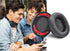 Replacement Ear Pads for E55BT Headphones, Protein PU Leather Ear Pads Repair Parts (Black)