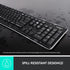 Logitech K270 Wireless Keyboard for Windows, Full-Size 2.4 GHz with Number Pad and 8 Multimedia Keys (Black)