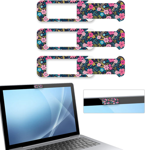 ZYAOTWQZ Webcam Cover, 3 Pieces, Laptop Camera Cover, Privacy Shielding Capacity is Twice