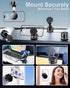 JingJinYY 2025 Vacuum Suction Magnetic Phone Holder, Upgraded Foldable and Retractable Magnetic Mount, A Movable Vacuum