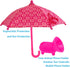 Phone Umbrella Suction Cup Stand – Umbrella for Phone with Universal Adjustable Piggy Phone Holder, Phone Umbrella for Sun, Outdoor Phone Sun Blocker, Phone Shade Cover