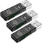 USB SD Card Reader for PC, 3 Packs Micro SD to USB Adapter, Wansurs Card Reader for Laptop