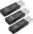 USB SD Card Reader for PC, 3 Packs Micro SD to USB Adapter, Wansurs Card Reader for Laptop