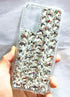 Aikukiki for OnePlus Nord N200 Case, 3D Handmade Sparkle Crystal Diamond Bling Glitter Phone Case