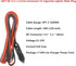 AEISVIK 5.5 2.1mm 10ft 12v 24v 16AWG 15A DC x Connector Car Charger Power Supply Cord - Cigarette Lighter Male Plug