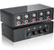 BolAAzuL 3.5mm Aux + RCA L/R Audio Switch Box 4 in 1 Out