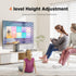 Hemudu 13 32 inch 100 4 77lbs, HT07B-001 Universal Swivel TV Stand/Base Table Top TV Stand for to TVs with Degree