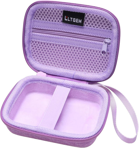 LTGEM Digital Camera Case for CAMKORY/Lecran/KODAK PIXPRO/Canon PowerShot ELPH 180/190/Sony DSCW800, Purple