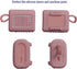 Hermitshell Silicone Carrying Case for JBL Go 3 / JBL Go 4 Portable Bluetooth Speaker, Replacement (Pink 2)