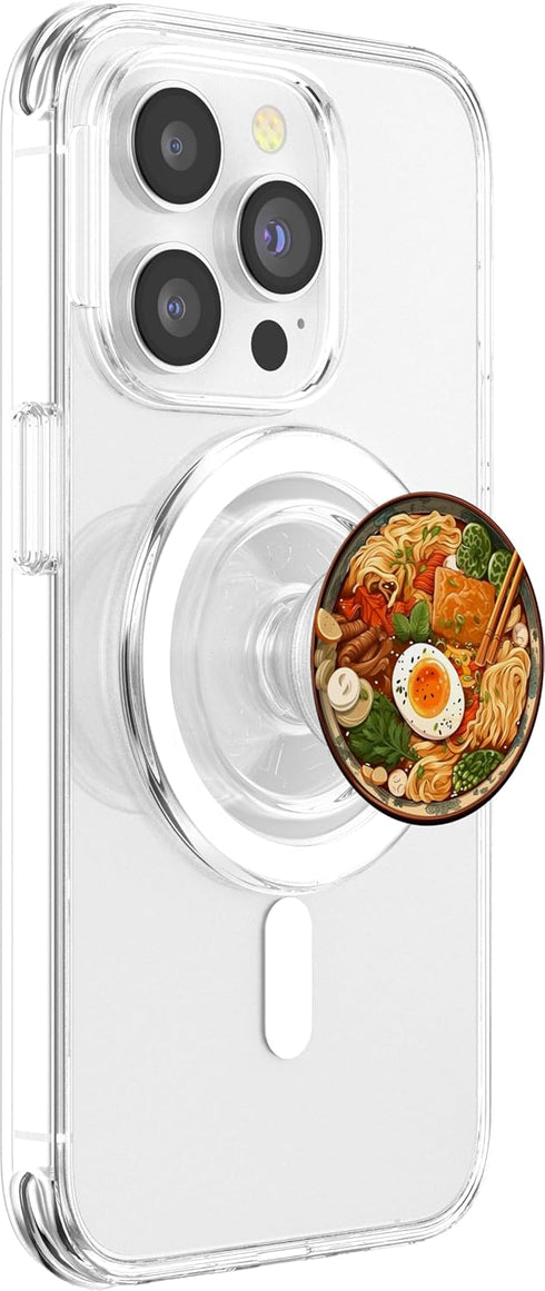 Ramen Japanese Food Anime Style Noodles PopSockets MagSafe PopGrip for iPhone