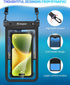 8.5in Waterproof Phone Pouch with Lanyard, IPX8 Cell Phone Dry Bag for iPhone 15/15 Plus/15 Pro/15 Pro Max/13/14/SE